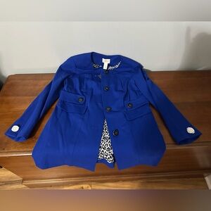 Chicos size 1 royal blue blazer